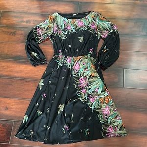 Vintage floral dress
